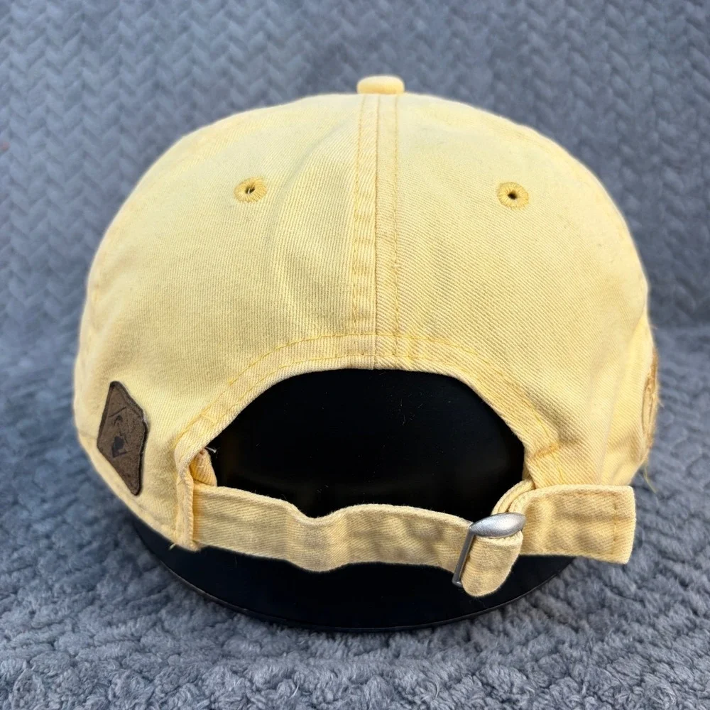 Dri Duck Grey Wolf Ranch Yellow Embroidered Horse Scene Baseball Cap Hat